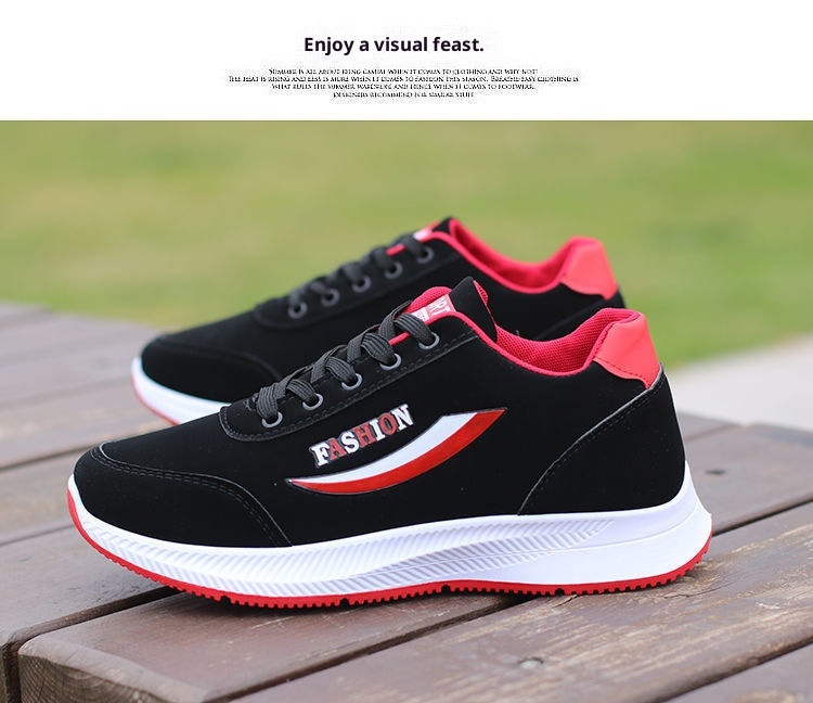 Fabricante ActiveGo, venta al por mayor transfronteriza, zapatillas deportivas informales de algodón para hombre, primavera 2025, nuevas, de un solo lado y estilo único._voghion.com