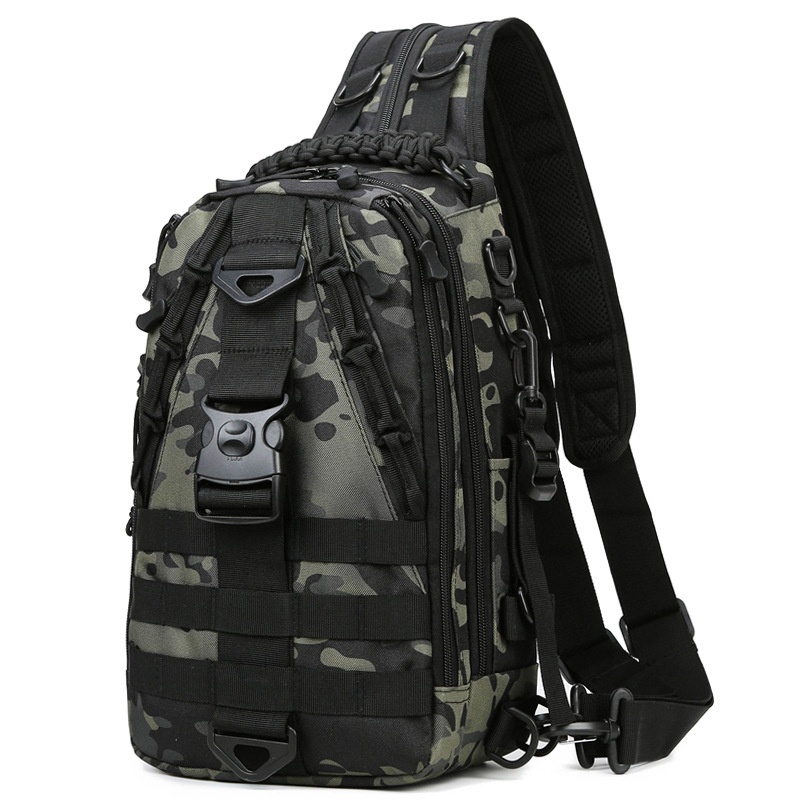 ActiveGo Lure Large Capacity Tactical Backpack For Men Multifunctional Outdoor Travel Hiking Cycling Camouflage Single And Double_voghion.com