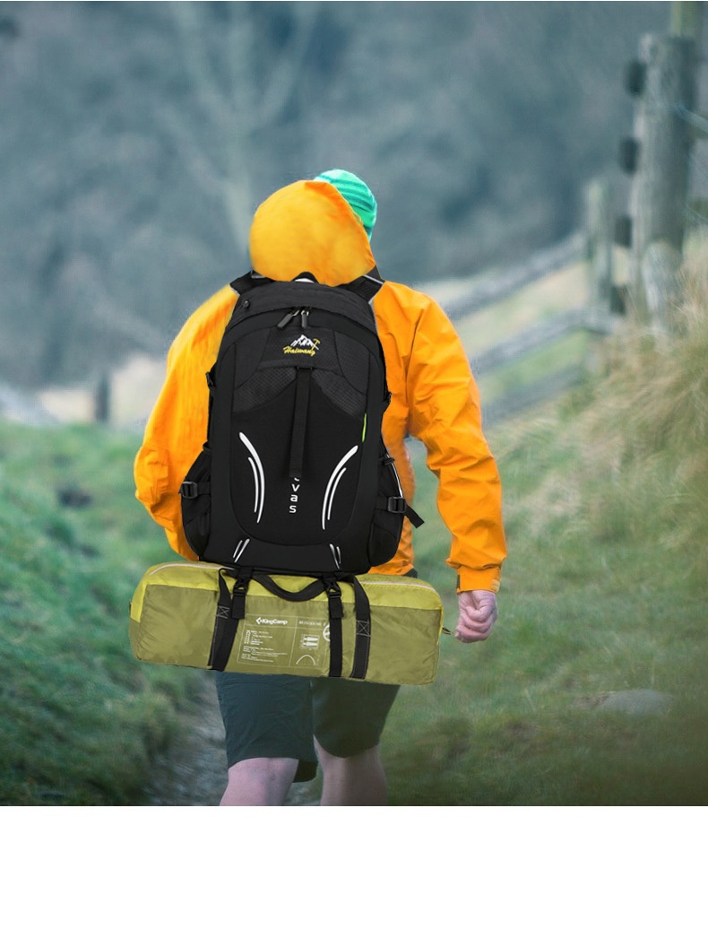 ActiveGo Outdoor Hiking Suspension Men 37L Large Capacity Lightweight Backpack Women Trekking Travel Waterproof Tourist Bag_voghion.com
