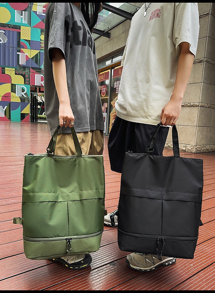 Zaino multifunzionale da uomo ActiveGo, grande capacità, impermeabile, per escursioni, alla moda, per studenti universitari, zaino per laptop_voghion.com