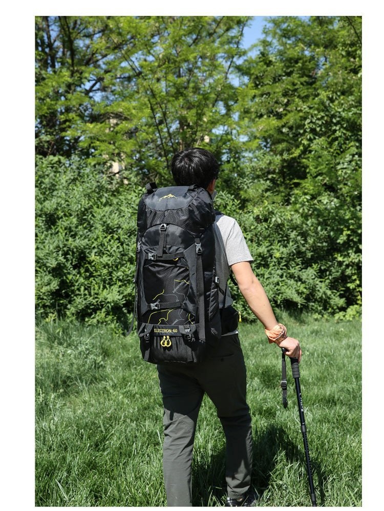 Sac à dos ActiveGo Outdoor Mountaineering pour hommes et femmes, grande capacité, léger et imperméable, idéal pour la randonnée et les voyages._voghion.com