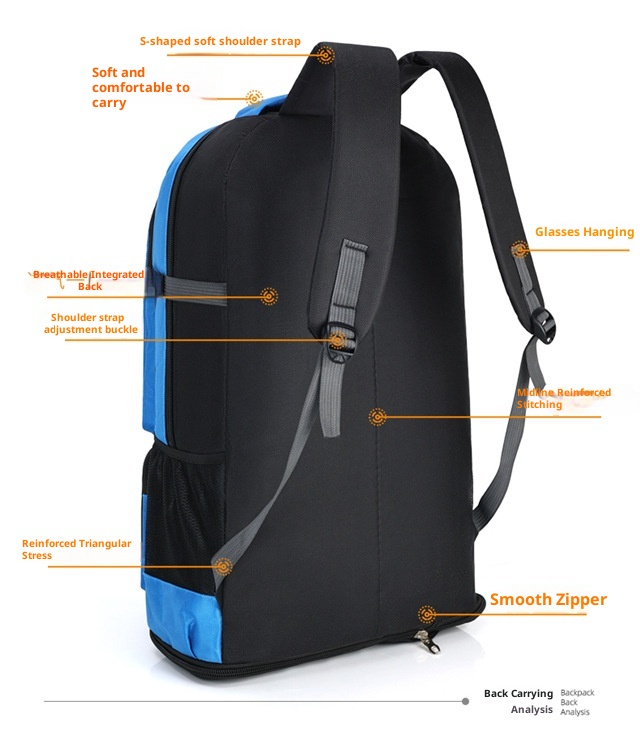 ActiveGo Cross-border Capacity Hiking Outdoor Travel Oxford Cloth Extra Large Luggage Bag Working Men Backpack Wholesale_voghion.com