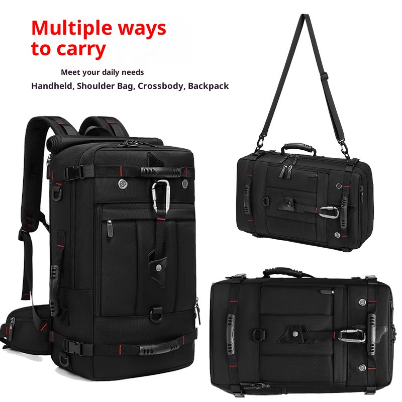 ActiveGo Hot Selling Foreign Trade Cross-Border Men's Travel Backpack Outdoor Sports Capacity Waterproof Extra Large Hiking Bag_voghion.com