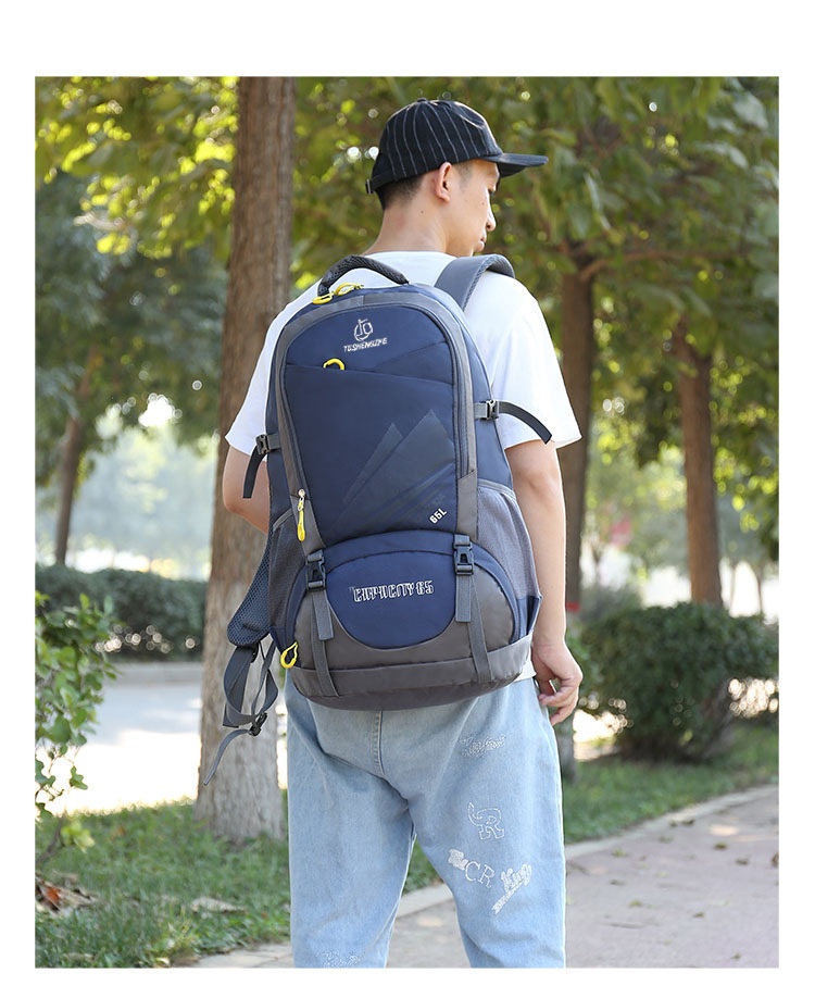 ActiveGo Waterproof And Wear-resistant Large Capacity New Hiking Camping Travel Mountaineering Bag Outdoor Backpack_voghion.com