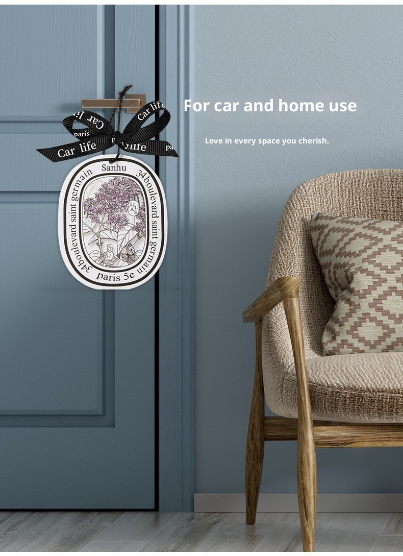 Deodorante per ambienti, accessori profumati, rimozione degli odori degli interni dell'auto, 11 pastiglie profumate decorative e fresche da appendere a lunga durata_voghion.com