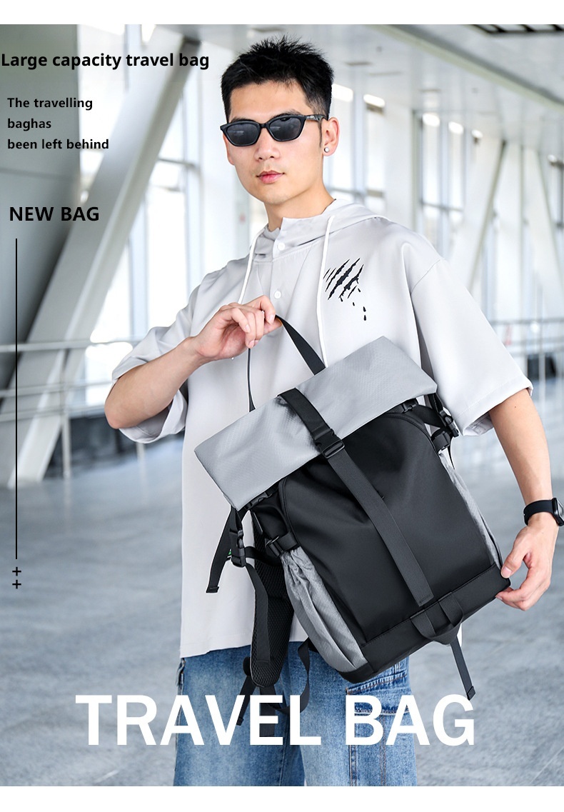 Zaino sportivo ActiveGo per alpinismo, ciclismo, escursionismo, grande capacità, leggero, da viaggio, per lavoro, computer_voghion.com