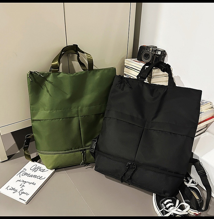 Zaino multifunzionale da uomo ActiveGo, grande capacità, impermeabile, per escursioni, alla moda, per studenti universitari, zaino per laptop_voghion.com