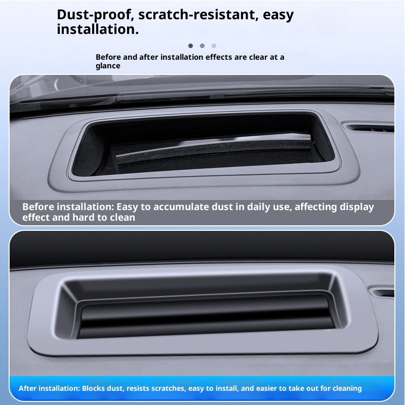 Compatible With 24 Models Of JiKrypton 009 Curved Fifth Generation Head-Up Display Protective Cover Dashboard HUD Car_voghion.com