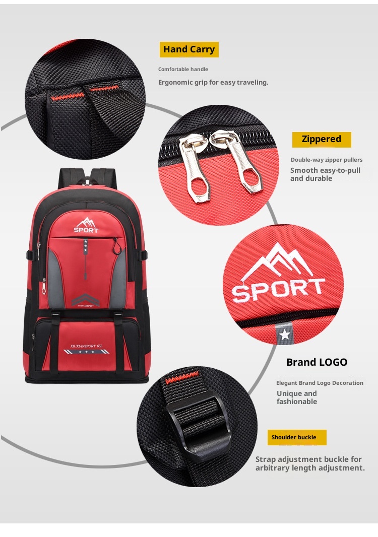 ActiveGo Wholesale Outdoor Sports Mountaineering Large Capacity Lightweight Travel Work Luggage Bag Casual Fashion Backpack_voghion.com