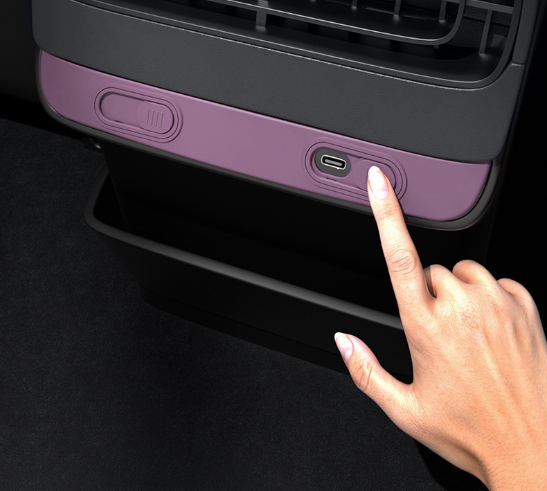 Suitable Xiaomi SU7 Rear Exhaust Vent Cover Charging Port Protective Cap Interior Modification Accessories Supplies For_voghion.com