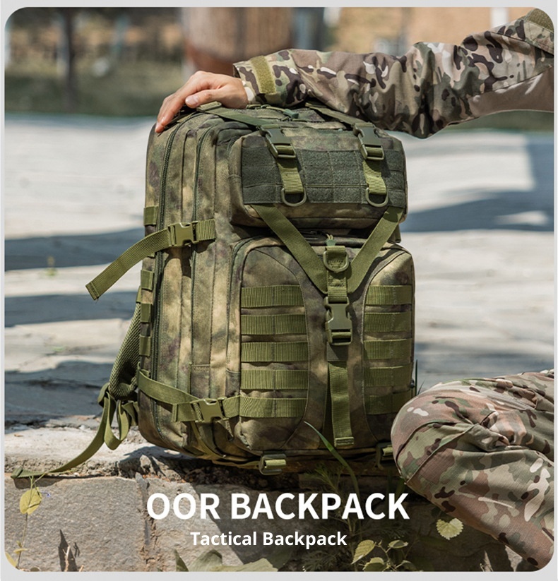 ActiveGo New Product Tactical Camouflage Men's Outdoor Mountaineering Hiking Camping Multifunctional Large Capacity_voghion.com