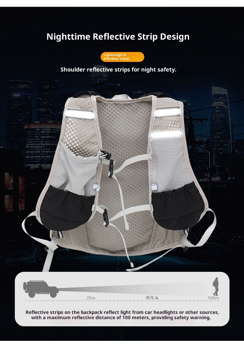 ActiveGo Large Capacity Hiking Water-Resistant Off-Road Cycling Cross-Border Multi-Functional Sports Backpack Marathon Hydration_voghion.com