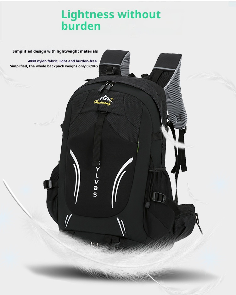 ActiveGo Outdoor Hiking Suspension Men 37L Large Capacity Lightweight Backpack Women Trekking Travel Waterproof Tourist Bag_voghion.com