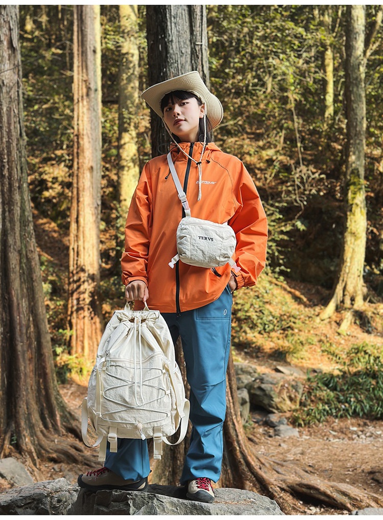 ActiveGo Cross-border Lightweight Men's Drawstring Large Capacity Outdoor Travel Backpack, Women's College Student Backpack_voghion.com