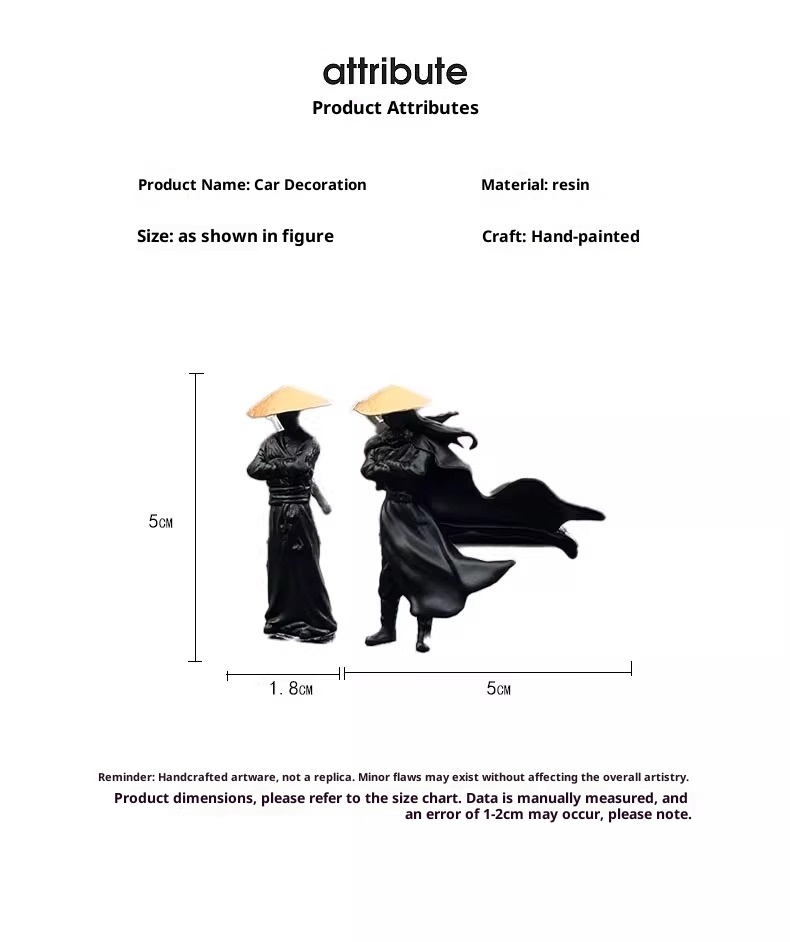 Decorazione per interni "Wulin Swordsman" Celebrità di Internet maschile 5 nuovi accessori per console centrale per auto_voghion.com