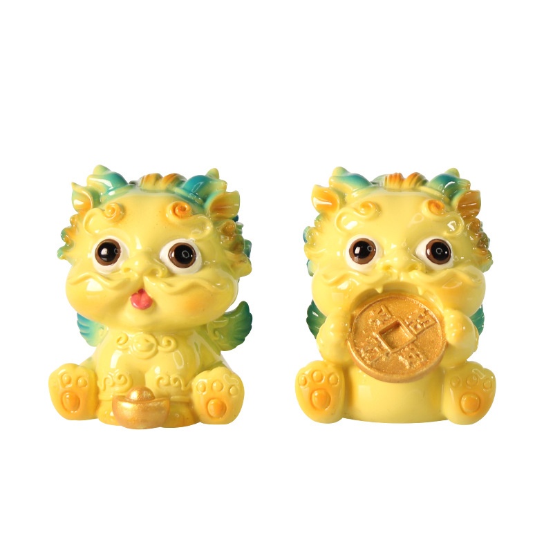 Simpatico cartone animato Pixiu Figurina Creativo Decorazione per la casa Resina Auto Ornamento Negozio Vendita calda All'ingrosso_voghion.com