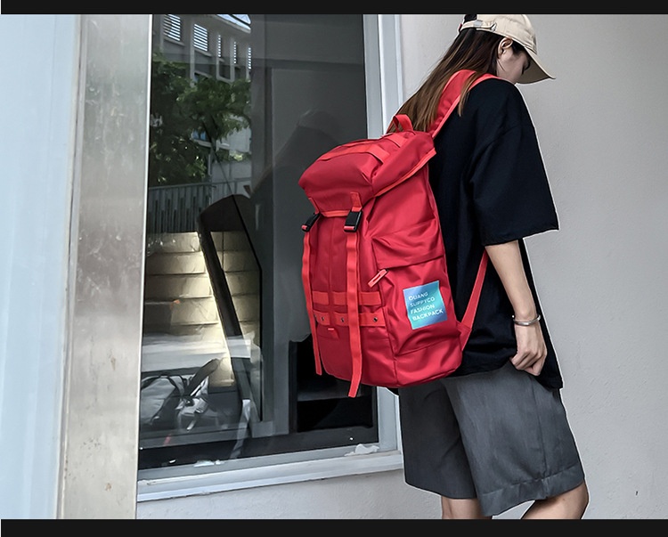 ActiveGo Street Fashion Trendy Backpack For Men And Women, College Students Ski Simple Practical Casual Bag, Large Capacity_voghion.com