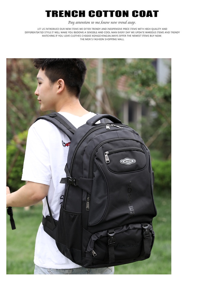 ActiveGo Outdoor Men Large Capacity Lightweight Casual Hiking Backpack Women Waterproof Travel Mountaineering Bag_voghion.com