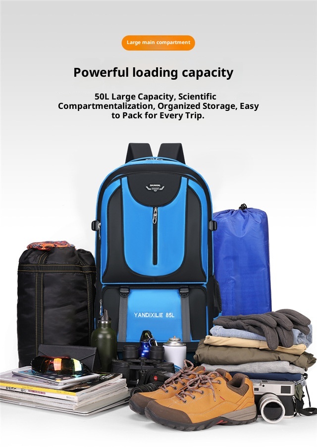 ActiveGo Cross-border Capacity Hiking Outdoor Travel Oxford Cloth Extra Large Luggage Bag Working Men Backpack Wholesale_voghion.com