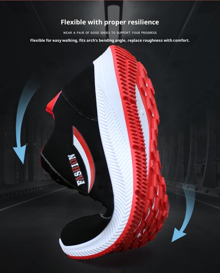 Fabricante ActiveGo, venta al por mayor transfronteriza, zapatillas deportivas informales de algodón para hombre, primavera 2025, nuevas, de un solo lado y estilo único._voghion.com