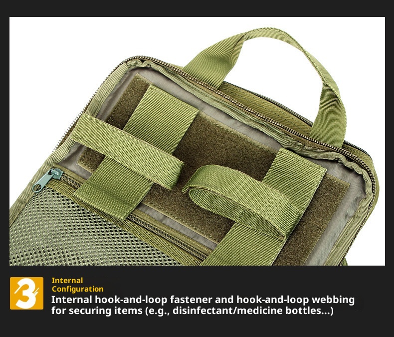 ActiveGo Op voorraad Tactische wandel-, outdoor- en medische rugzak met grote capaciteit, kamperen, bergbeklimmen, EHBO-tas, multifunctioneel_voghion.com