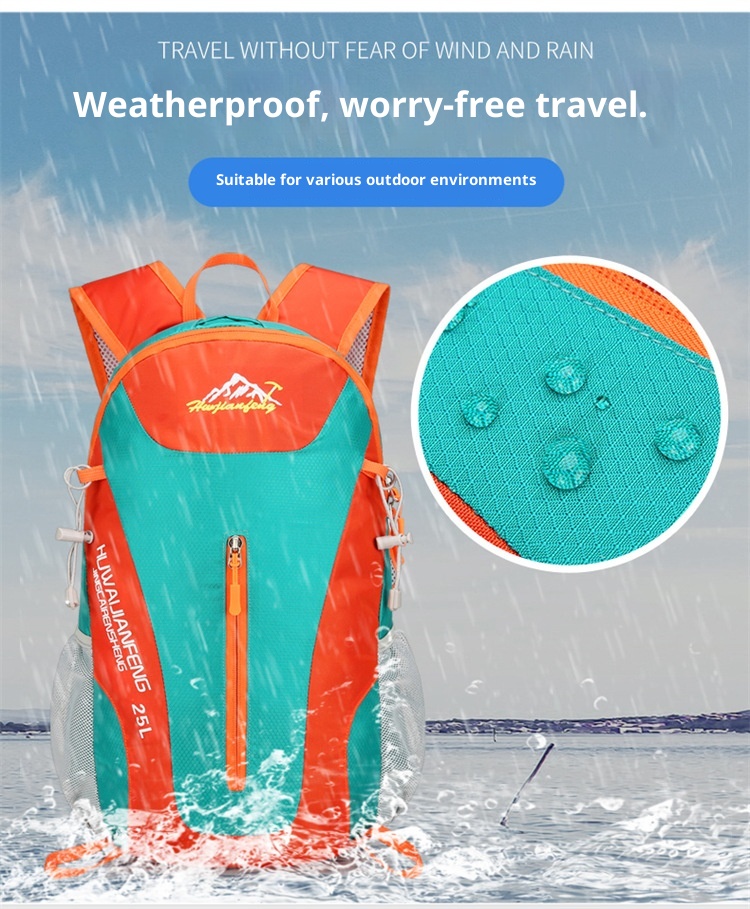 ActiveGo 2025 New Cross-Border Water-Resistant Hiking Multi-Functional Sports Travel Backpack Large Capacity Outdoor Double_voghion.com