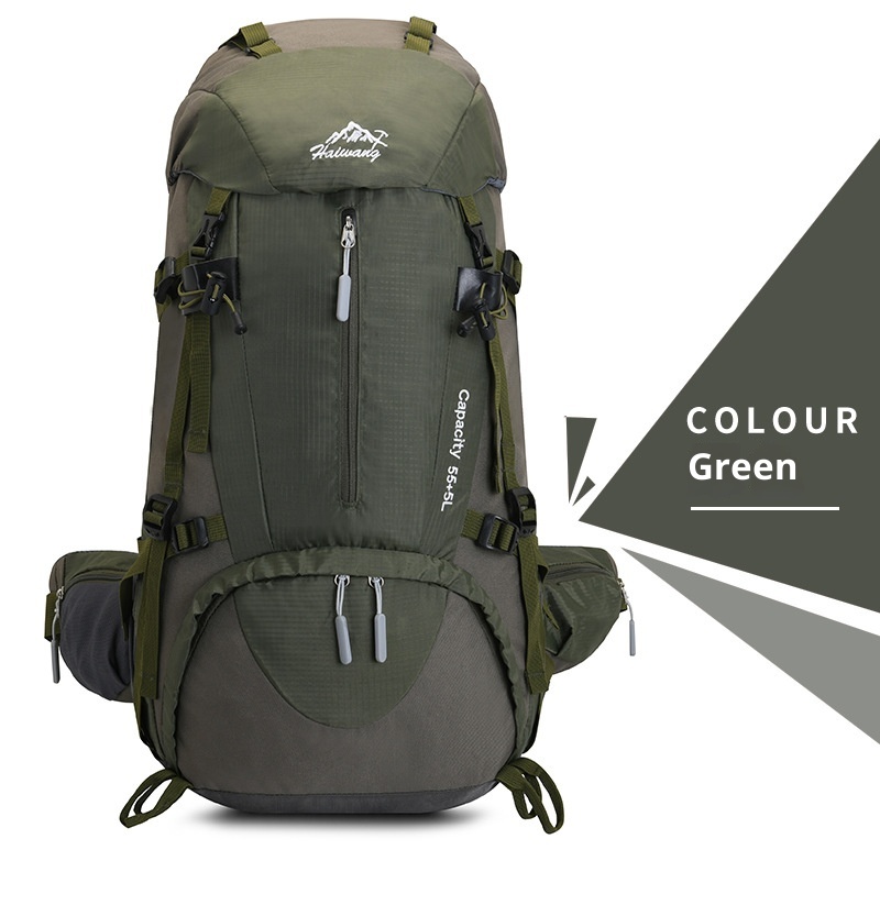 ActiveGo Sipariş Bağlantısı Açık Hava Yürüyüşü Erkekler 60L Büyük Kapasiteli Hafif Sırt Çantası Kadın Trekking Çantası Su Geçirmez Seyahat_voghion.com