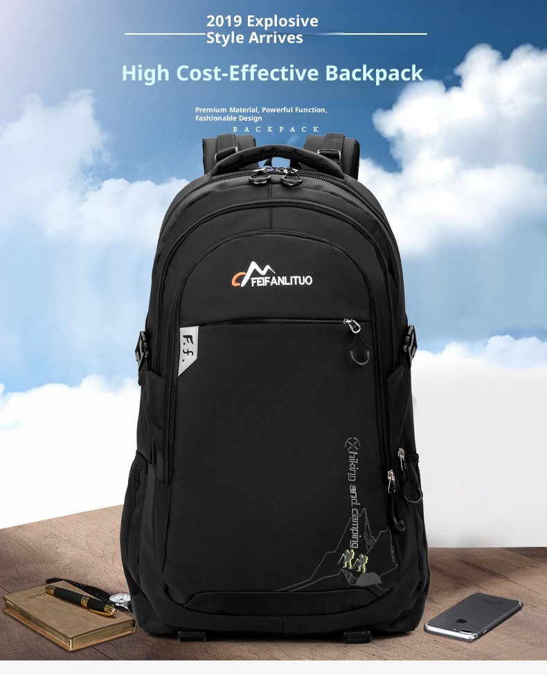 ActiveGo Wholesale Hiking Bag Multifunctional Travel Waterproof Outdoor Large Capacity Factory Backpack Men's New Style_voghion.com
