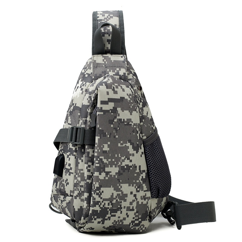 ActiveGo Cross-Border Men's Backpack Large Capacity Travel Shoulder Tactical Chest Laptop Cycling Hiking Bag_voghion.com