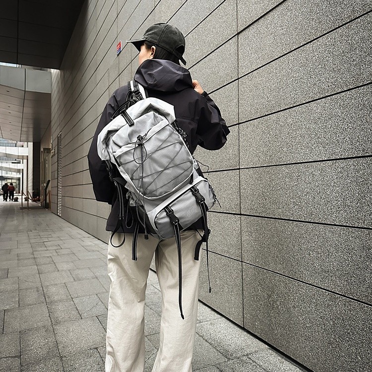 ActiveGo Outdoor Sports Hiking Large Capacity Lightweight Trekking Travel Men's Work Backpack Double Shoulder Student School Bag_voghion.com