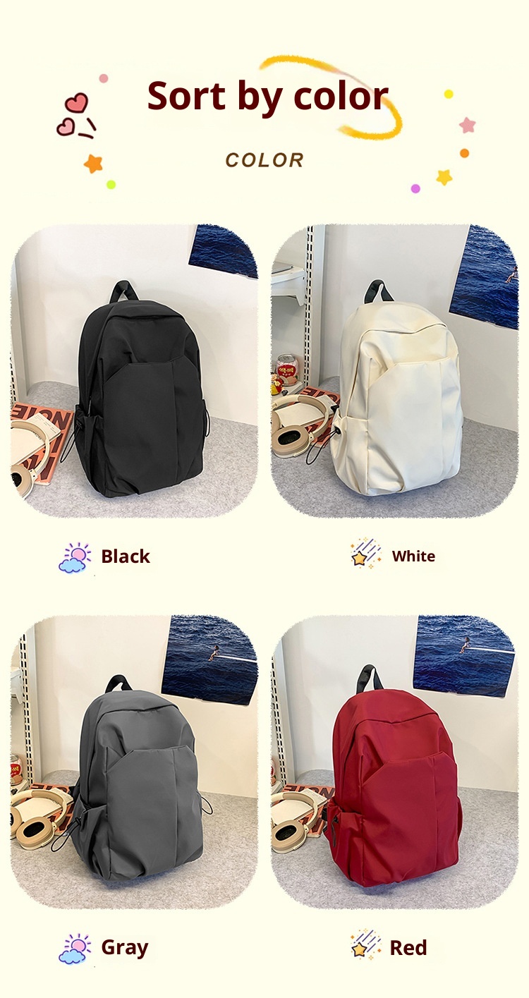 Sac à dos ActiveGo pour homme, grande capacité, pour ordinateur portable, idéal pour les voyages et la randonnée. Sac à dos pour femme, idéal pour le collège, avec pendentif et résistant à l'eau._voghion.com