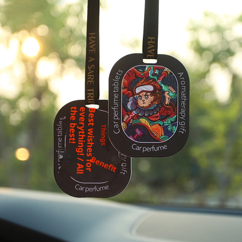 Chinese Style Ornament Air Freshener Interior Hanging Decoration Perfume Long-lasting Light Car Fragrance Card_voghion.com