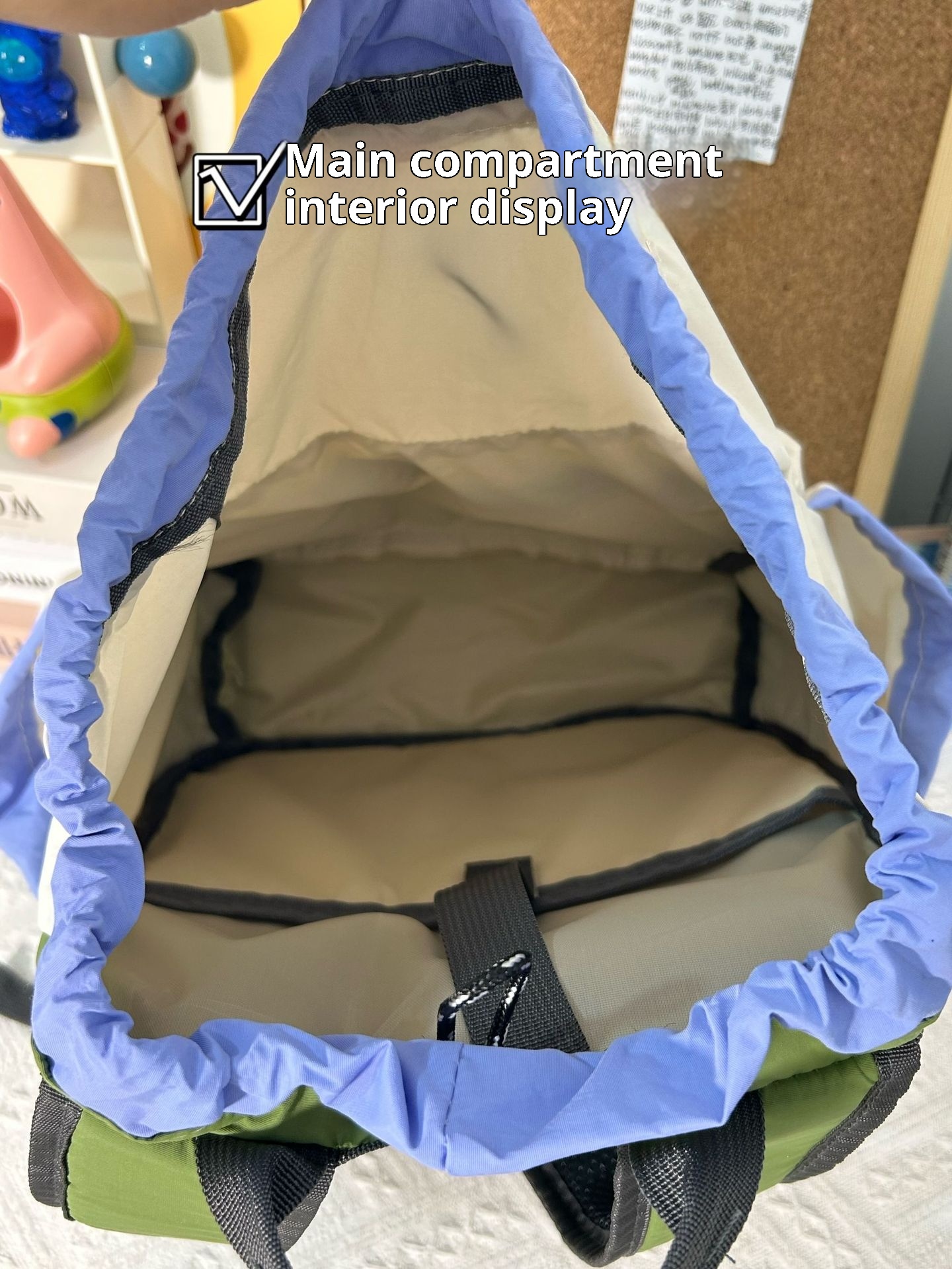 ActiveGo Lightweight Casual Travel Men's Drawstring Bag Women's Outdoor Sports Hiking Large Capacity Pleated Backpack_voghion.com