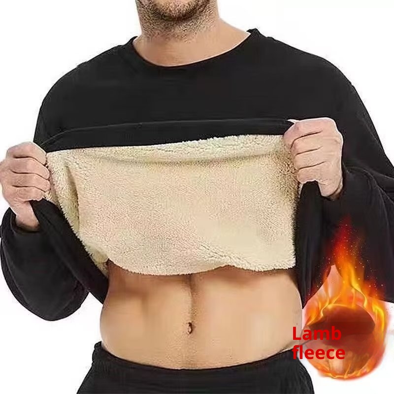 Veste d'intérieur et d'extérieur chaude et ample, doublée polaire, couleur unie, pour garçon, idéale pour l'automne et l'hiver._voghion.com