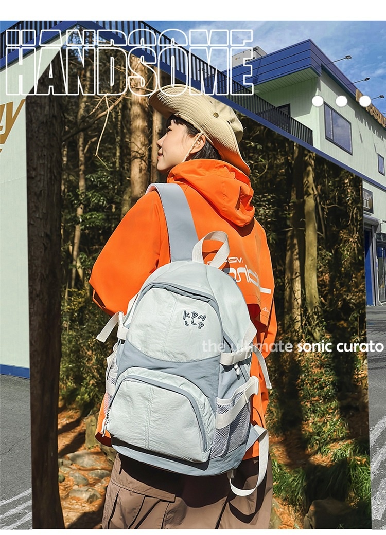 ActiveGo Outdoor Sports Men's Large Capacity Travel Backpack Hiking Mountaineering Bag Junior High School College Student_voghion.com