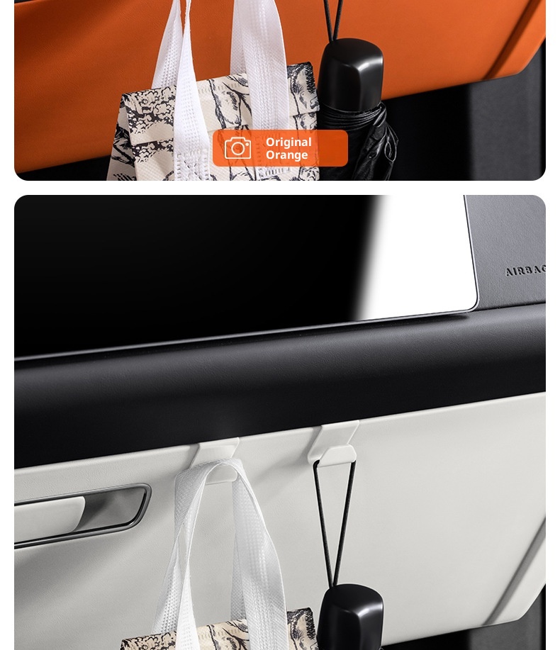 Ideal L7/L8/L9 Glove Box Seat Back Clip-on Storage Hook Car Interior Modification_voghion.com