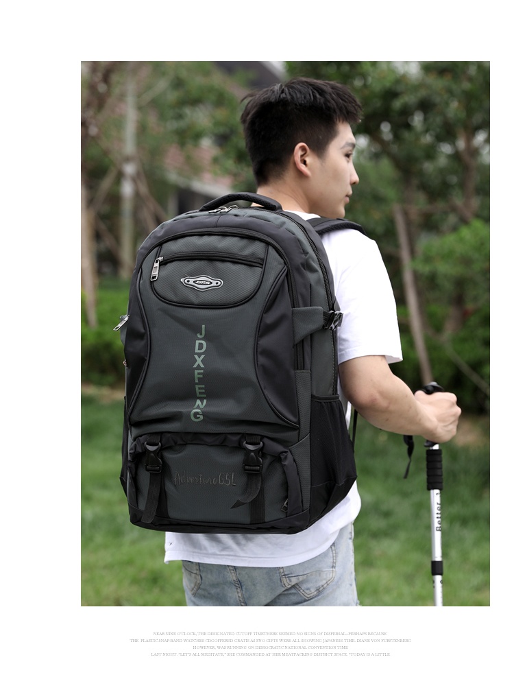 ActiveGo Outdoor Men Large Capacity Lightweight Casual Hiking Backpack Women Waterproof Travel Mountaineering Bag_voghion.com