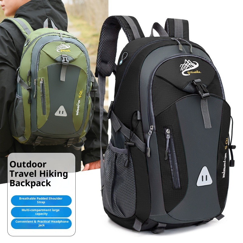 ActiveGo Foreign Trade New Multifunctional Hiking For Men Outdoor Trekking Large Capacity Travel Bag USB Charging Casual Backpack_voghion.com