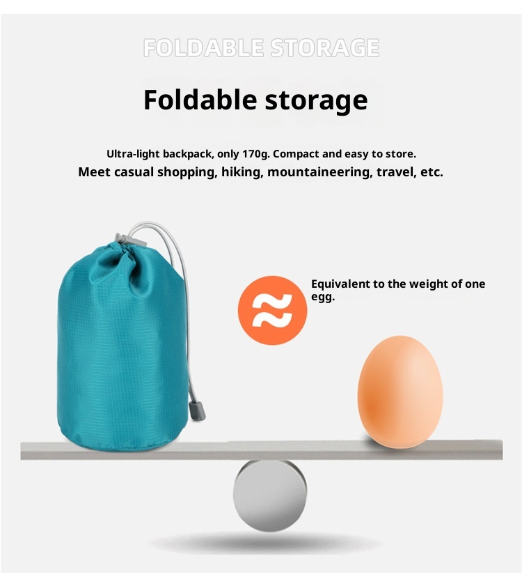 Zaino sportivo da uomo e da donna ActiveGo, leggero e di grande capacità, per attività all'aperto, trekking, alpinismo e altro ancora._voghion.com