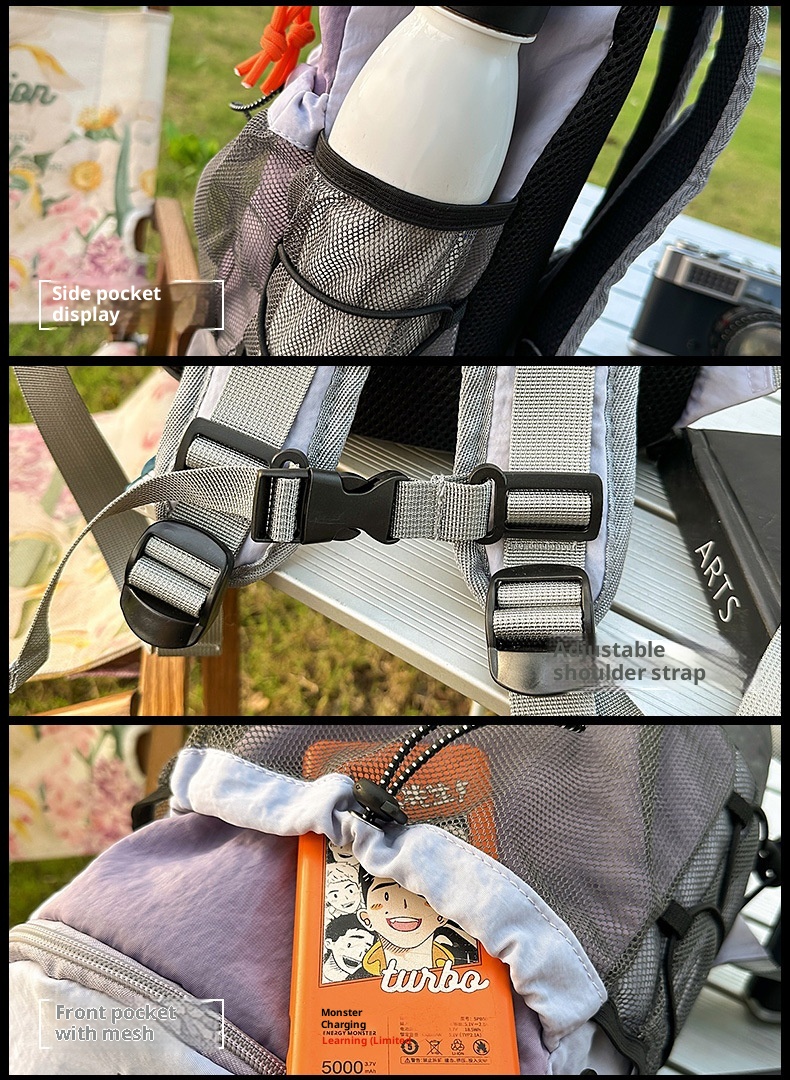 ActiveGo Outdoor Women Hiking Travel Large Capacity Backpack Men Waterproof Lightweight Sports Gym Bag_voghion.com