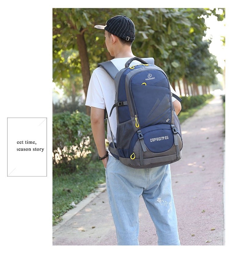 ActiveGo Waterproof And Wear-resistant Large Capacity New Hiking Camping Travel Mountaineering Bag Outdoor Backpack_voghion.com