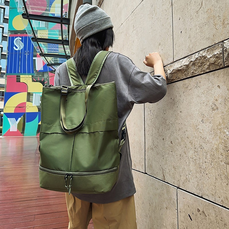 Zaino multifunzionale da uomo ActiveGo, grande capacità, impermeabile, per escursioni, alla moda, per studenti universitari, zaino per laptop_voghion.com