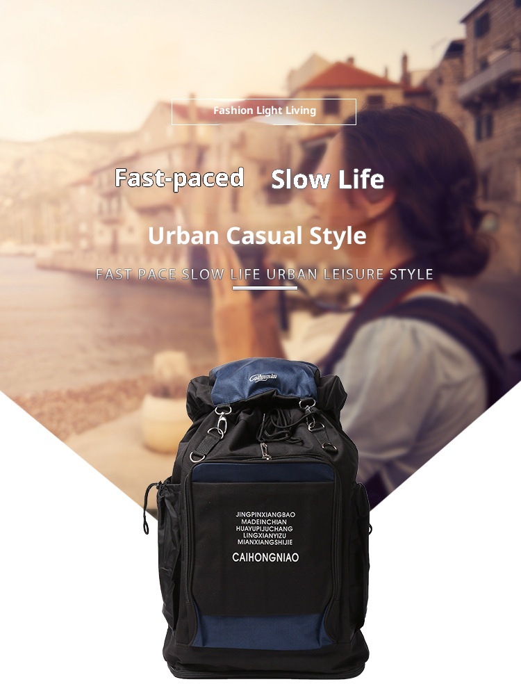 ActiveGo Mountaineering Double Shoulder Men's Travel Luggage Bag Women's Waterproof Multi-Functional Large Capacity Sports Hiking_voghion.com