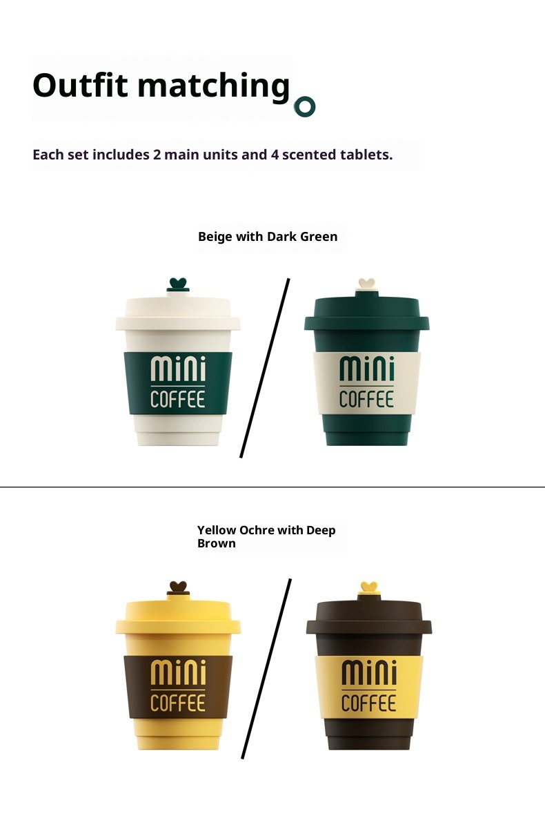 BBDD Nuovo piccolo profumo per bocchette dell'aria per caffè, creativo e carino, decorazione per interni auto all'ingrosso_voghion.com