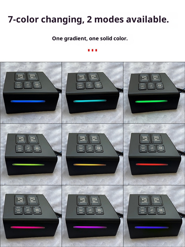 Applicabile a 24 modelli di interruttore della porta centrale a bassa configurazione della serie Alphard 40, per interni auto in vetro ALPHARD_voghion.com