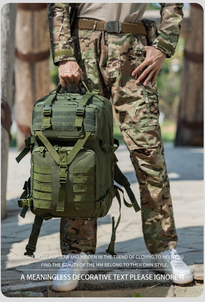 ActiveGo New Product Tactical Camouflage Men's Outdoor Mountaineering Hiking Camping Multifunctional Large Capacity_voghion.com