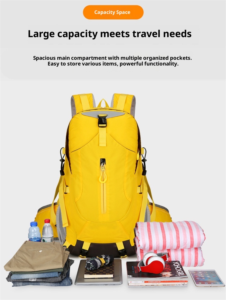 ActiveGo Travel Large Capacity Casual Women Business Trip Waterproof Hiking Backpack Cycling Outdoor Leisure_voghion.com