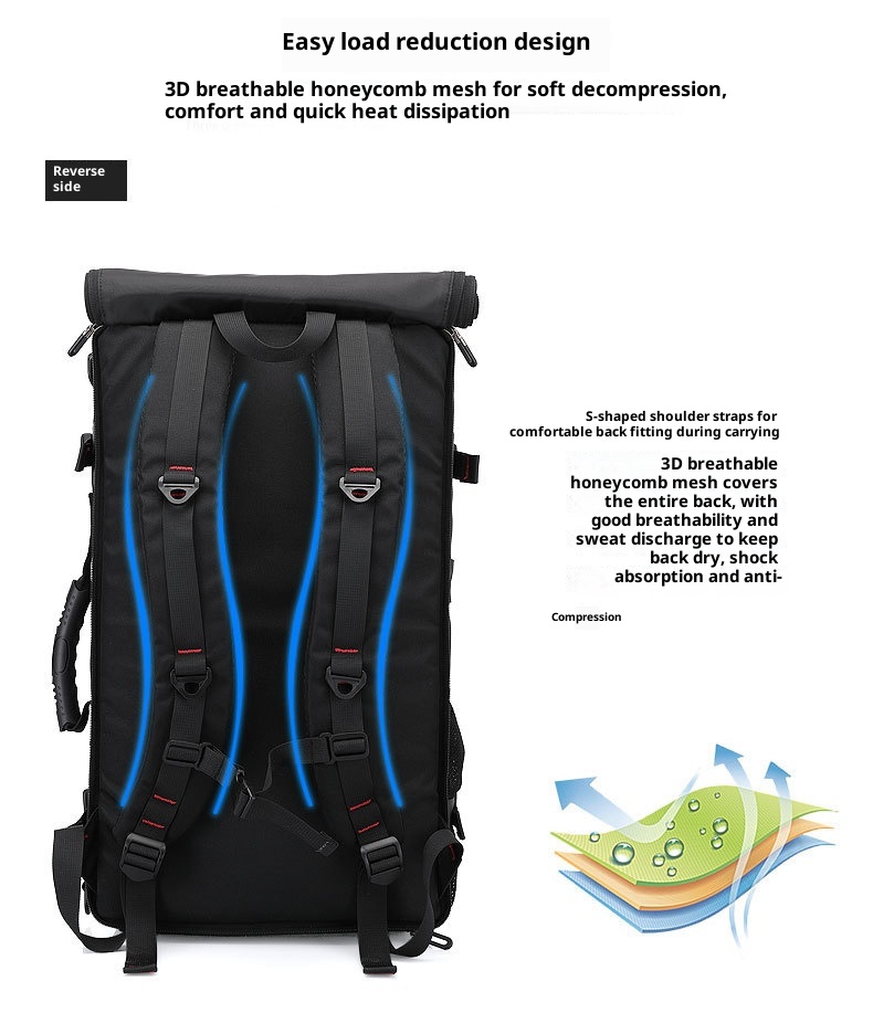 Zaino leggero da alpinismo e escursionismo, multifunzionale, per uomo e donna, per attività all'aperto, casual, di grande capacità, per scarpe_voghion.com