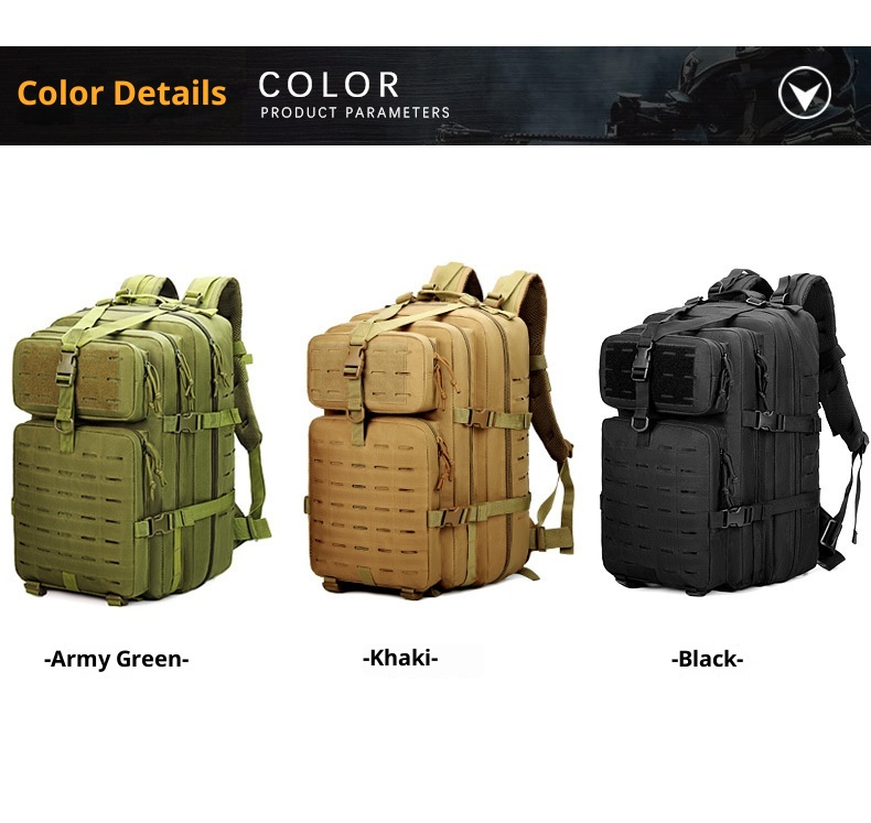 ActiveGo Men's And Women's Outdoor Sports Large Capacity Backpack Camping Hiking Tactical Travel Mountaineering Bag_voghion.com