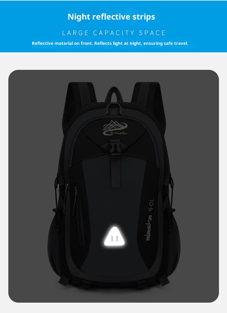 ActiveGo Foreign Trade New Multifunctional Hiking For Men Outdoor Trekking Large Capacity Travel Bag USB Charging Casual Backpack_voghion.com